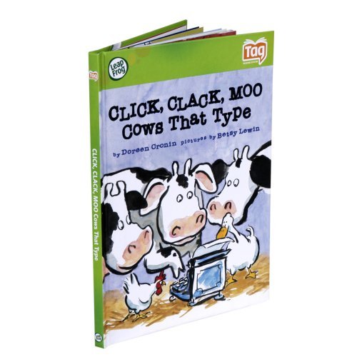 LeapFrog Tag Kid Classic Storybook Click, Clack, Moo, Cows That Type